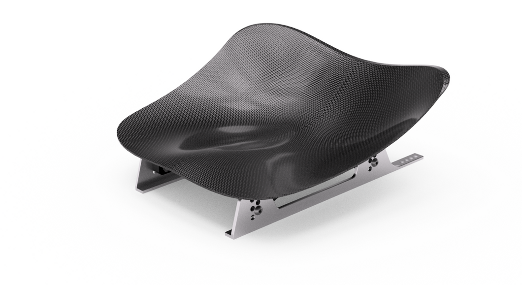 Seat, low-back carbon platform